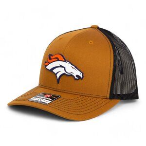Denver Broncos 3D Snapback Trucker Hat- Carmel/ Black